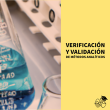 Cargar imagen en el visor de la galería, Verificación y Validación de Métodos Analíticos