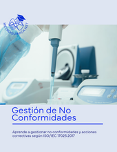 Cargar imagen en el visor de la galería, Gestión de No Conformidades y Acciones Correctivas bajo ISO/IEC 17025:2017