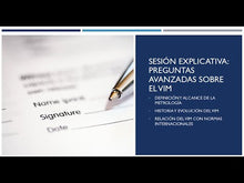 Cargar y reproducir el video en el visor de la galería, VIM Esencial