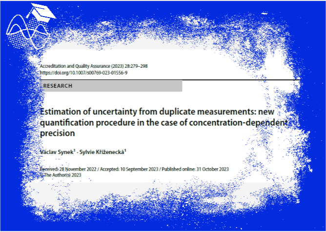 UPDATE - Estimación de la incertidumbre a partir de mediciones duplicadas: nuevo procedimiento de cuantificación en caso de precisión dependiente de la concentración