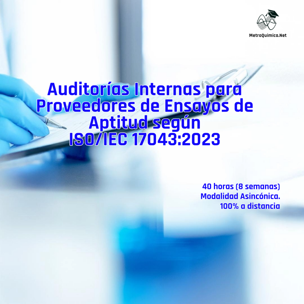 Auditorías Internas en Proveedores de Ensayos de Aptitud según ISO/IEC 17043:2023