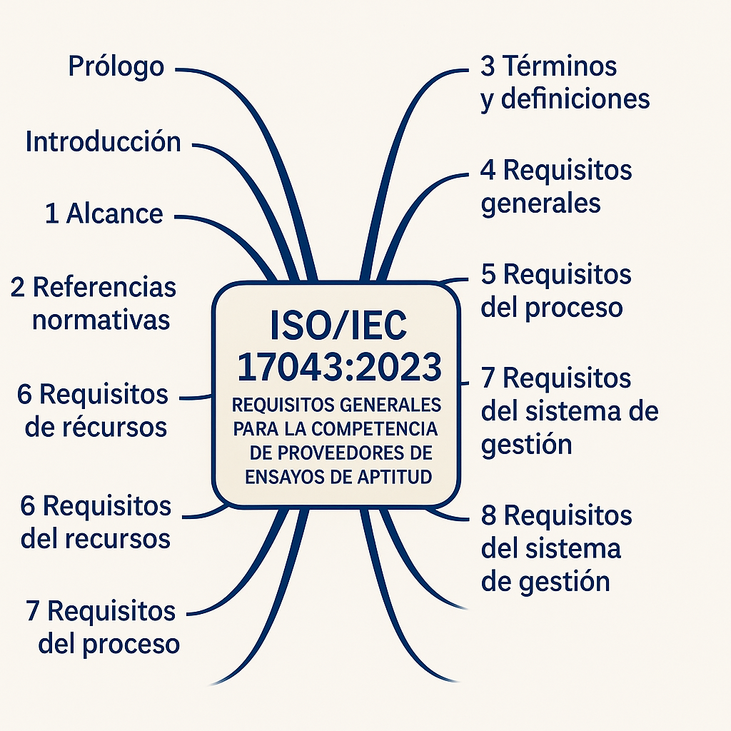 Interpretación de la Norma Internacional ISO/IEC 17043:2023