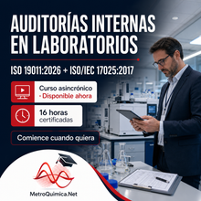 Cargar imagen en el visor de la galería, Auditorías internas en laboratorios de ensayo y calibración según ISO 19011:2026 e ISO/IEC 17025:2017
